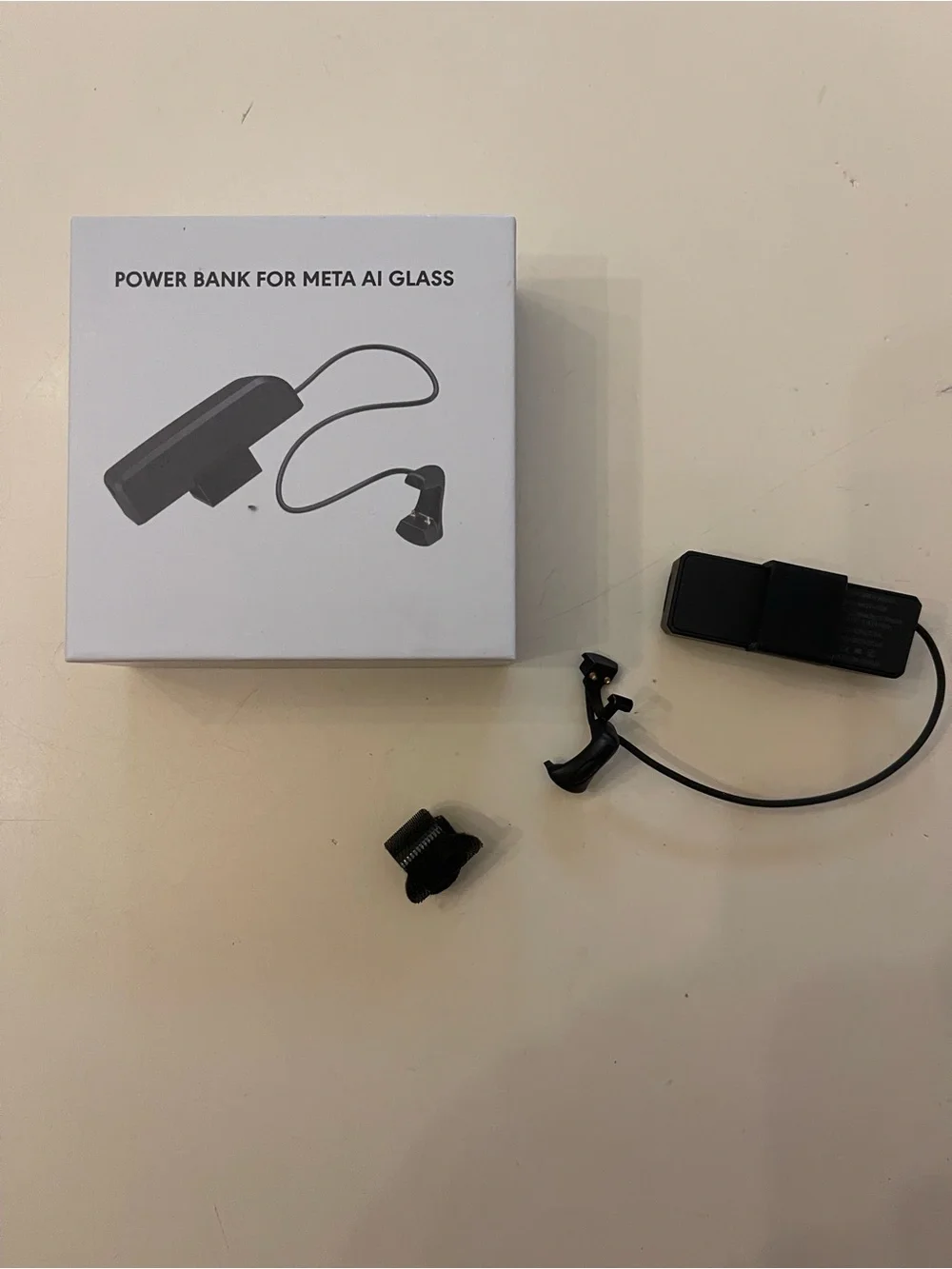 Wearable Charger for RayBan Meta Gen 2, RayBan Meta Gen 1, Wayfarer/Skyler/Headl